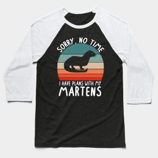 Plans with marten design friends wild animal lovers Baseball T-Shirt